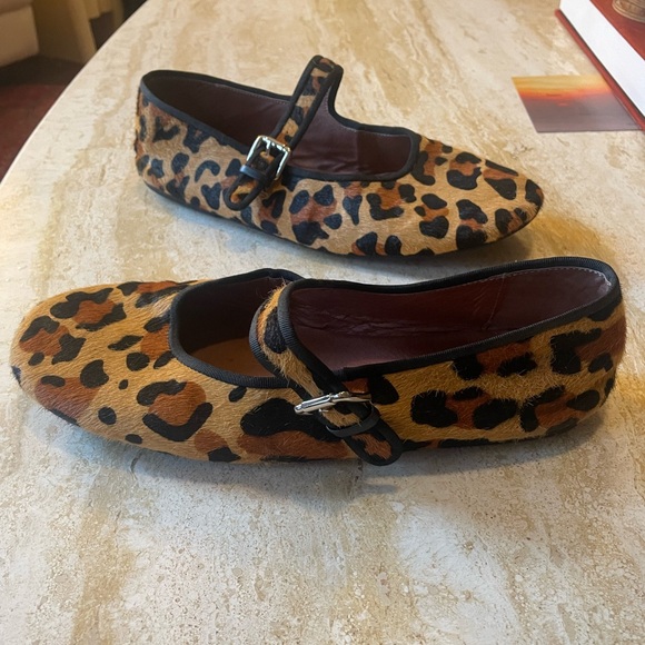 Tony Bianco Shoes - Tony Bianco Meadow Leopard Pony Ballet Flat